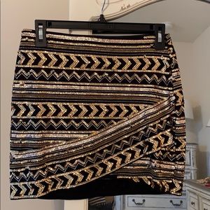 Giani Bernini sequin skirt